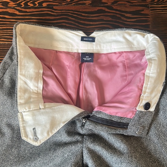 GAP Stretch wool black and white dress pants size 0R - Picture 6 of 10